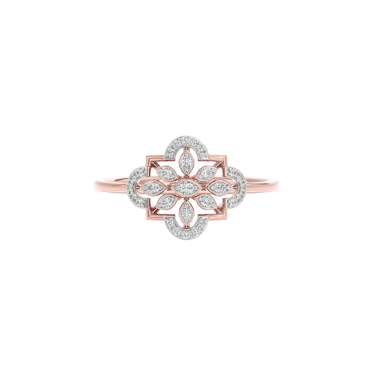 Nellie Diamond Ring 18 KT / Rose Gold / 22