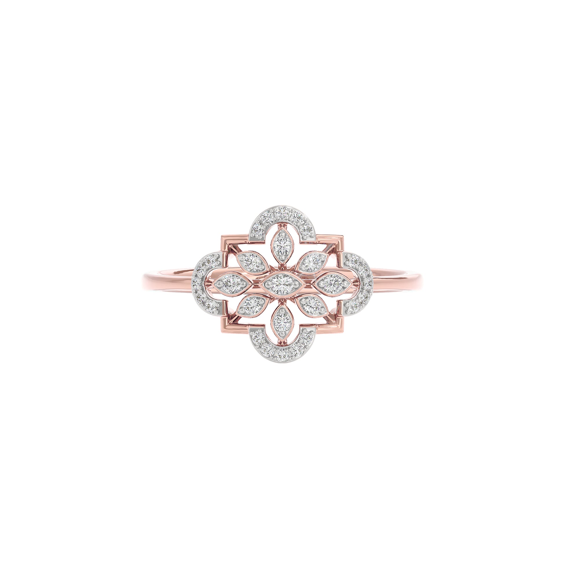 Nellie Diamond Ring 18 KT / Rose Gold / 22