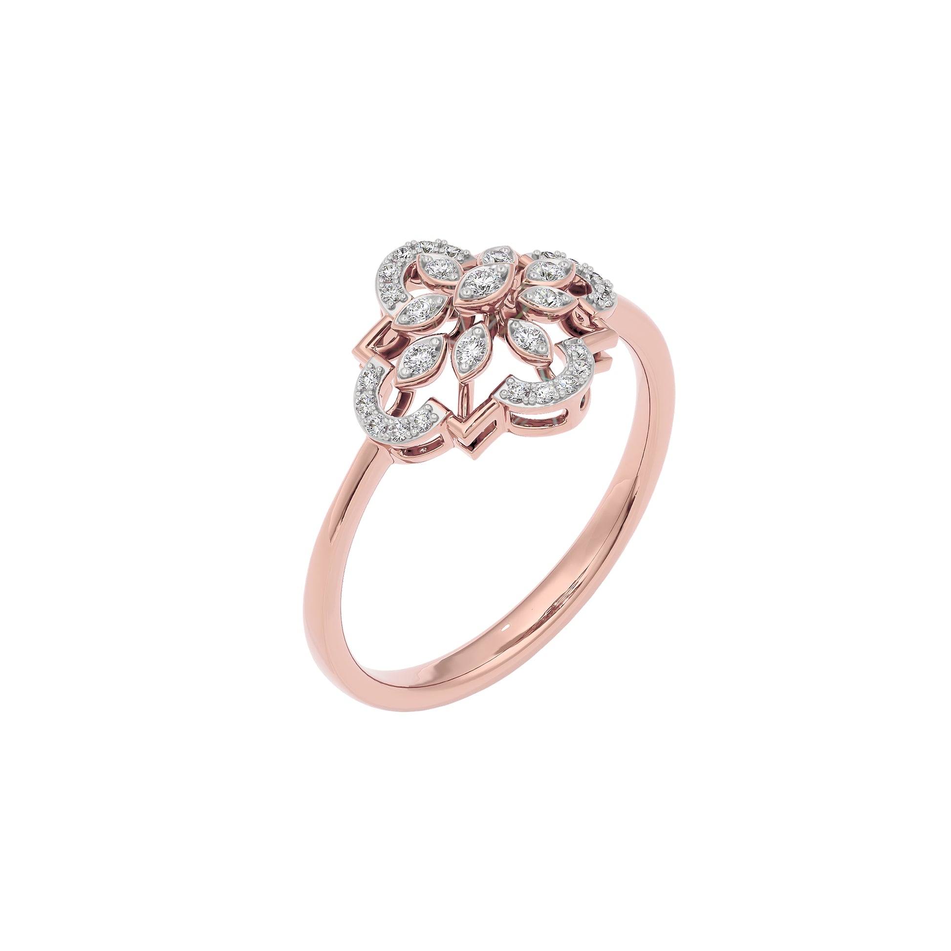 Nellie Diamond Ring 18 KT / Rose Gold / 22