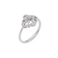 Nellie Diamond Ring 18 KT / White Gold / 22