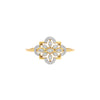 Nellie Diamond Ring 18 KT / Yellow Gold / 22