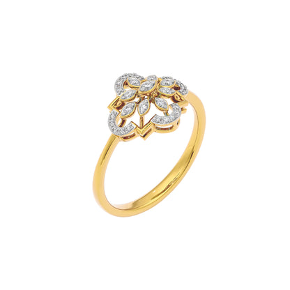Nellie Diamond Ring 18 KT / Yellow Gold / 22