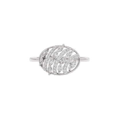Alohi Diamond Ring 18 KT / White Gold / 22