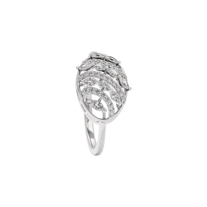 Alohi Diamond Ring 18 KT / White Gold / 22