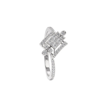 Alazne Diamond Ring 18 KT / White Gold / 22
