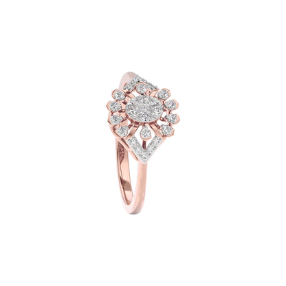 Azalea Diamond Ring 18 KT / Rose Gold / 22