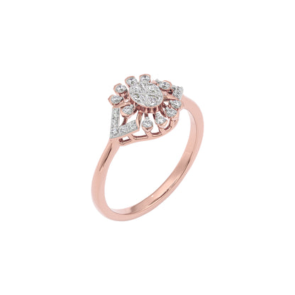 Azalea Diamond Ring 18 KT / Rose Gold / 22