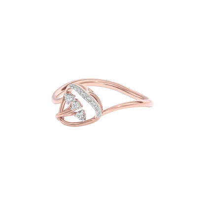 Esther Diamond Ring 18 KT / Rose Gold / 22