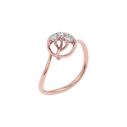 Esther Diamond Ring 18 KT / Rose Gold / 22