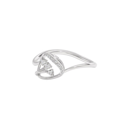 Esther Diamond Ring 18 KT / White Gold / 22