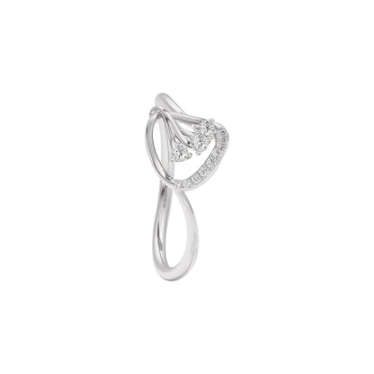Esther Diamond Ring 18 KT / White Gold / 22