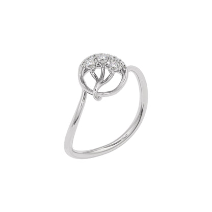 Esther Diamond Ring 18 KT / White Gold / 22