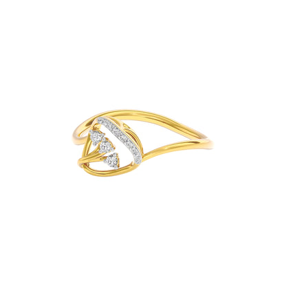 Esther Diamond Ring 18 KT / Yellow Gold / 22