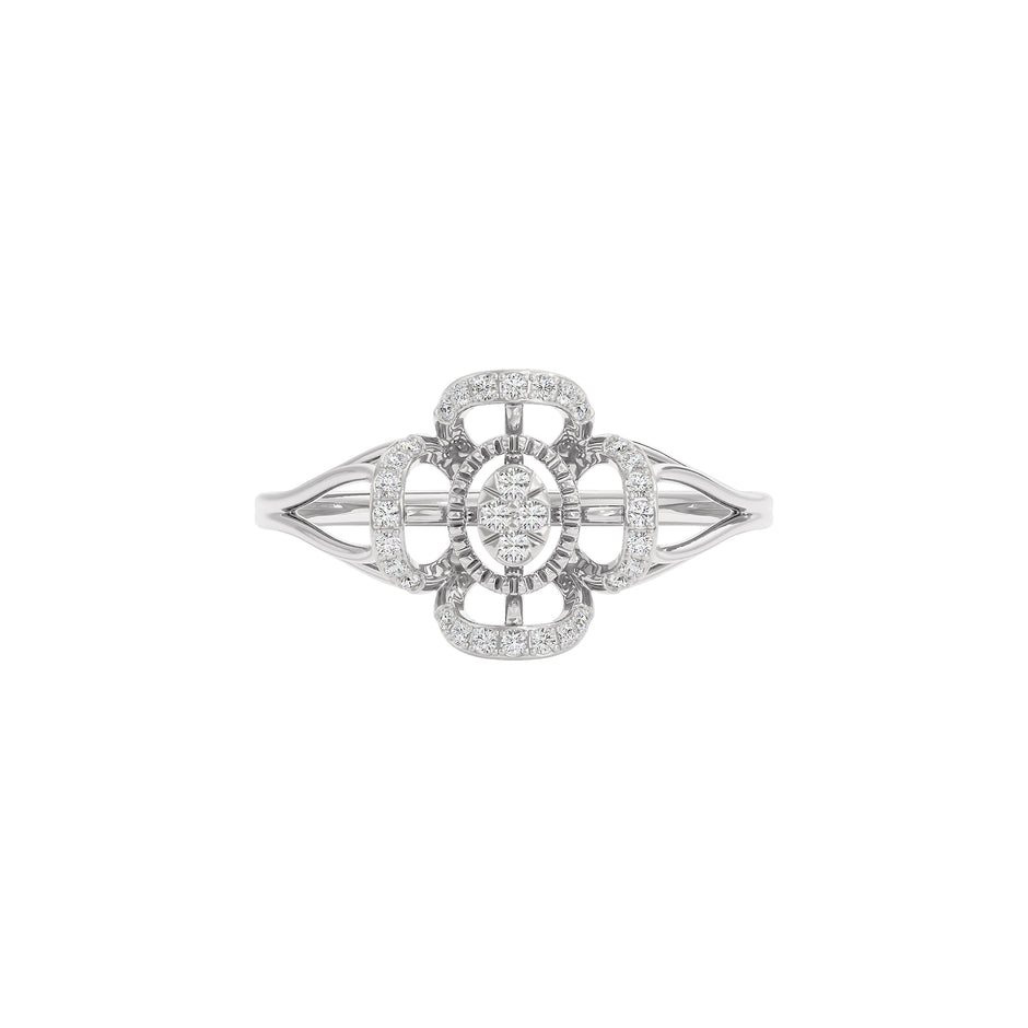 Senna Diamond Ring 18 KT / White Gold / 22