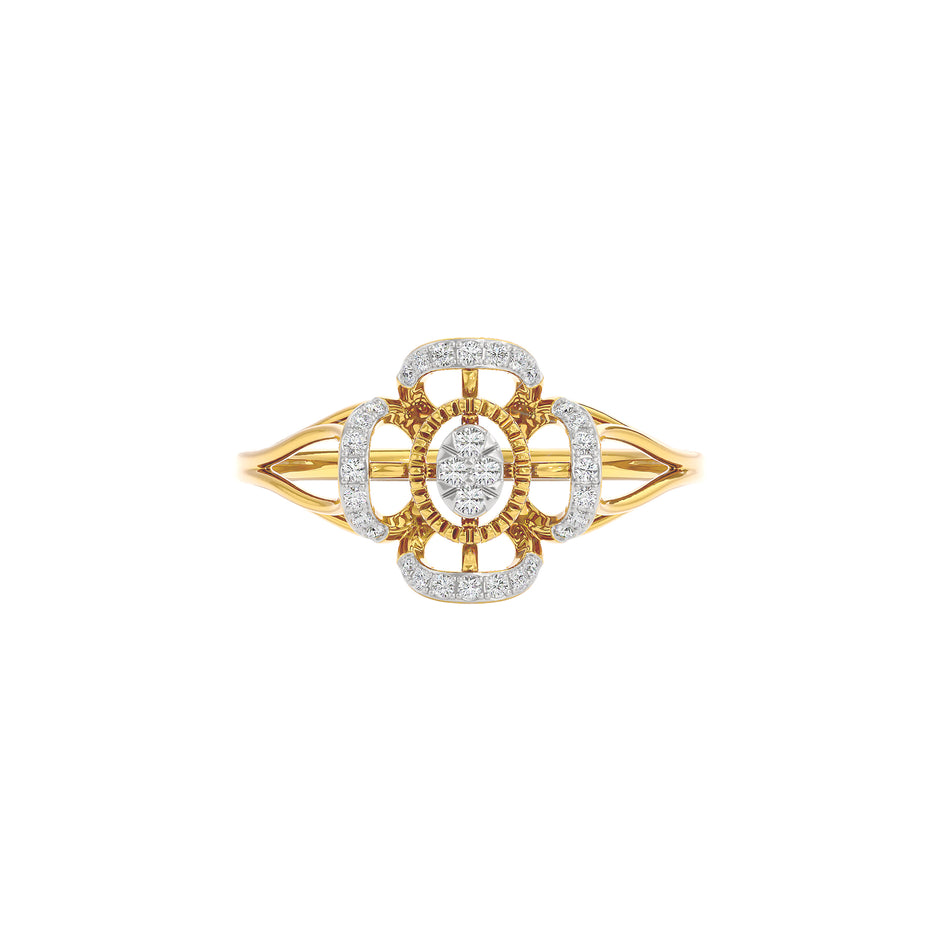 Senna Diamond Ring 18 KT / Yellow Gold / 22