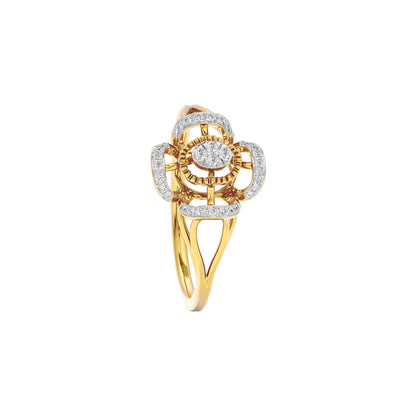 Senna Diamond Ring 18 KT / Yellow Gold / 22