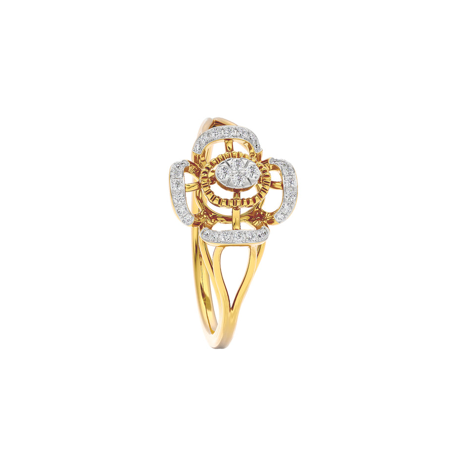 Senna Diamond Ring 18 KT / Yellow Gold / 22