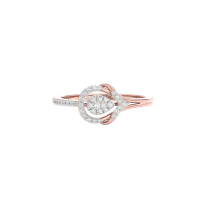 Lira Diamond Ring 18 KT / Rose Gold / 22