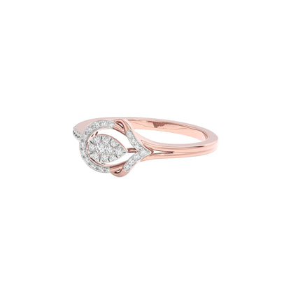Lira Diamond Ring 18 KT / Rose Gold / 22