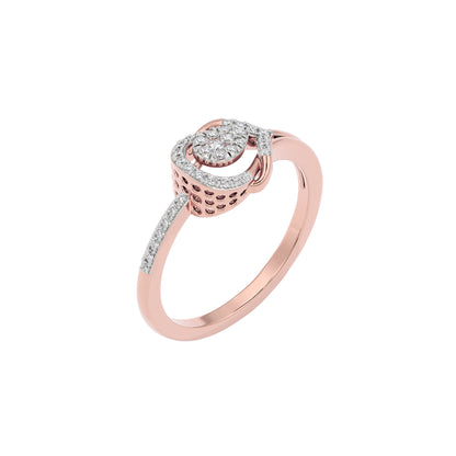 Lira Diamond Ring 18 KT / Rose Gold / 22