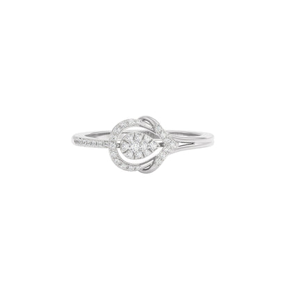 Lira Diamond Ring 18 KT / White Gold / 22