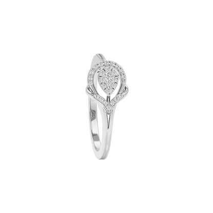 Lira Diamond Ring 18 KT / White Gold / 22