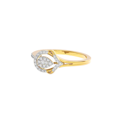 Lira Diamond Ring 18 KT / Yellow Gold / 22