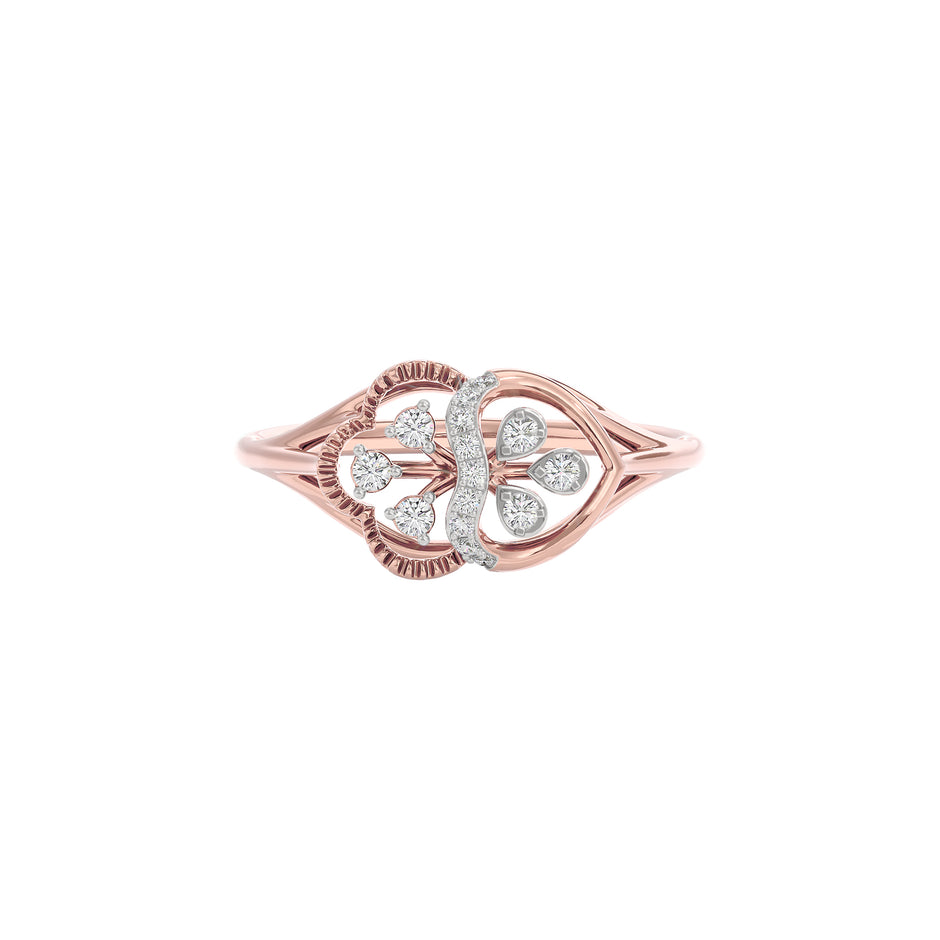 Aria Diamond Ring 18 KT / Rose Gold / 22
