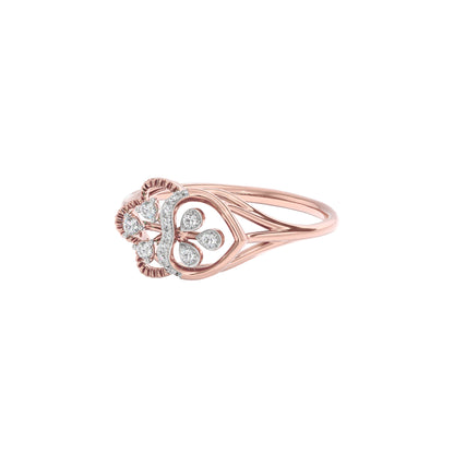 Aria Diamond Ring 18 KT / Rose Gold / 22