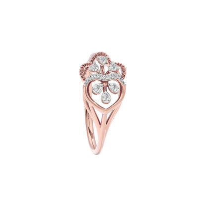 Aria Diamond Ring 18 KT / Rose Gold / 22