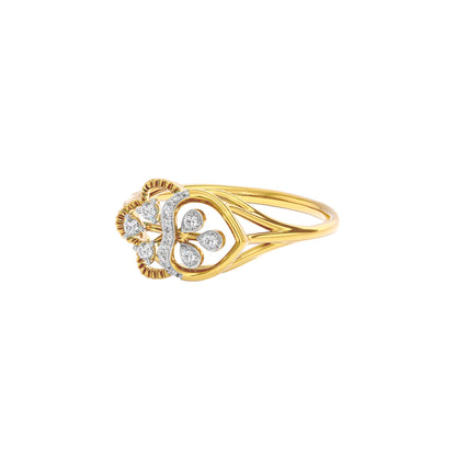 Aria Diamond Ring 18 KT / Yellow Gold / 22