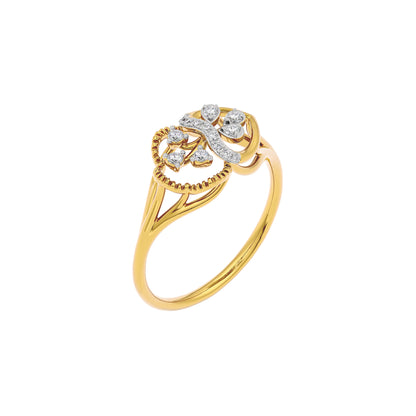Aria Diamond Ring 18 KT / Yellow Gold / 22