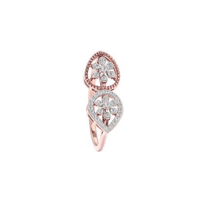 Yara Diamond Ring 18 KT / Rose Gold / 22
