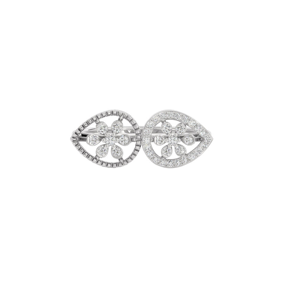 Yara Diamond Ring 18 KT / White Gold / 22