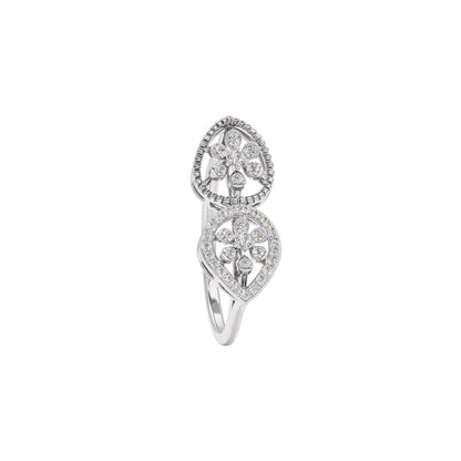 Yara Diamond Ring 18 KT / White Gold / 22