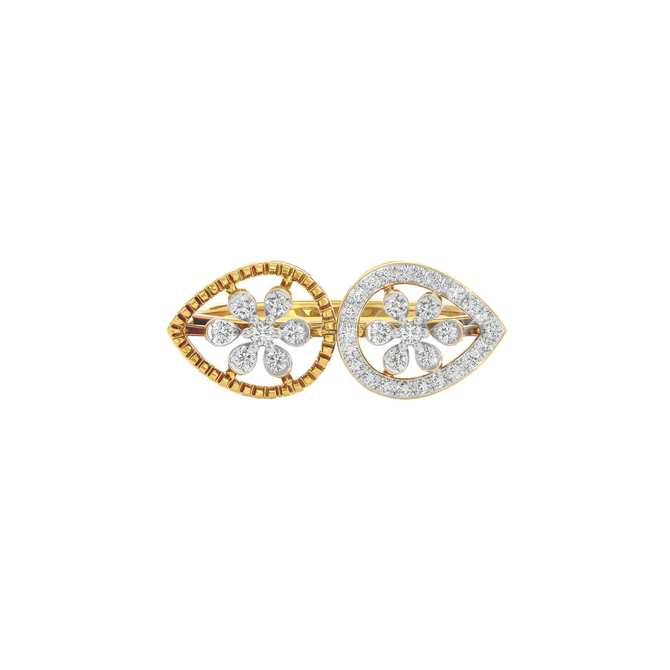 Yara Diamond Ring 18 KT / Yellow Gold / 22