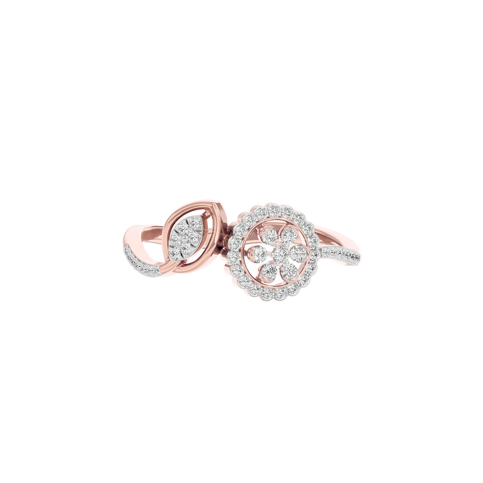 Maya Diamond Ring 18 KT / Rose Gold / 22