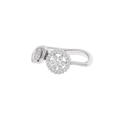 Maya Diamond Ring 18 KT / White Gold / 22
