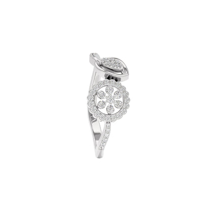 Maya Diamond Ring 18 KT / White Gold / 22