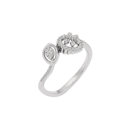 Maya Diamond Ring 18 KT / White Gold / 22