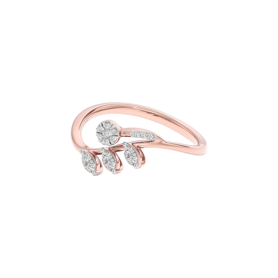 Vira Diamond Ring 18 KT / Rose Gold / 22
