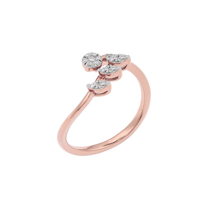Vira Diamond Ring 18 KT / Rose Gold / 22