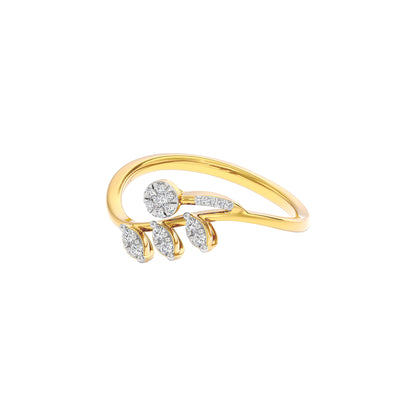 Vira Diamond Ring 18 KT / Yellow Gold / 22