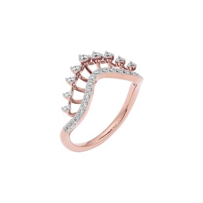 Reva Diamond Ring 18 KT / Rose Gold / 22