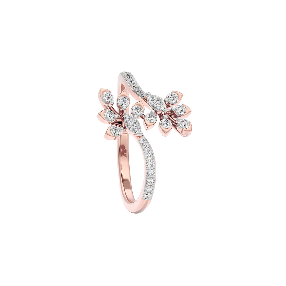 Laurelia Diamond Ring 18 KT / Rose Gold / 22