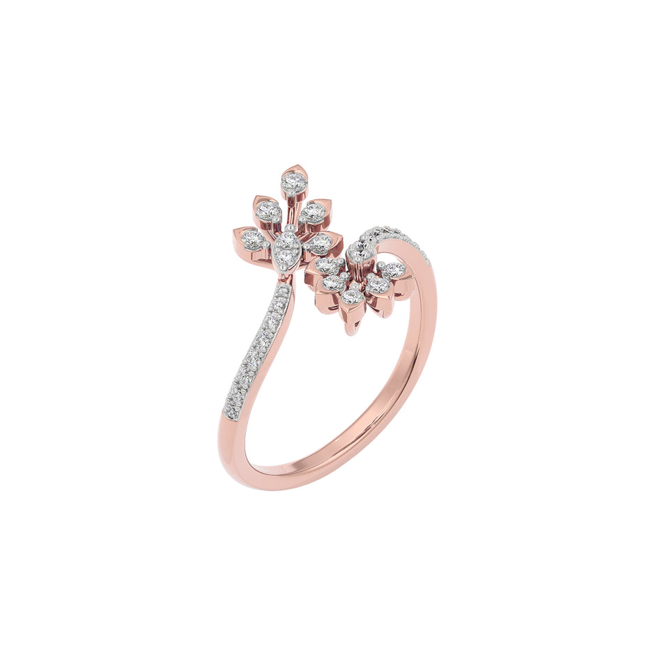Laurelia Diamond Ring 18 KT / Rose Gold / 22