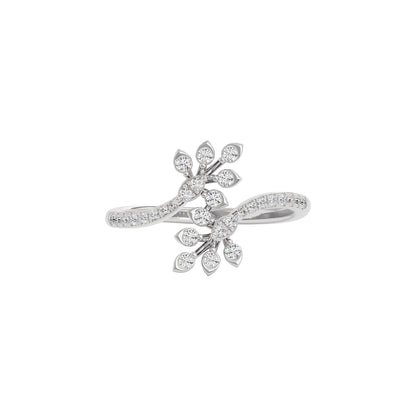 Laurelia Diamond Ring 18 KT / White Gold / 22