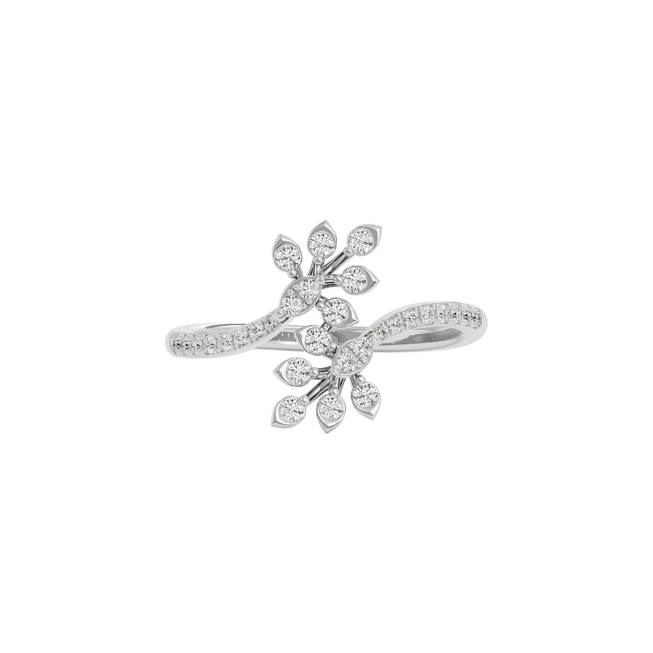 Laurelia Diamond Ring 18 KT / White Gold / 22