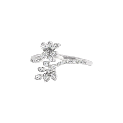 Laurelia Diamond Ring 18 KT / White Gold / 22