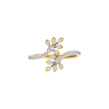 Laurelia Diamond Ring 18 KT / Yellow Gold / 22